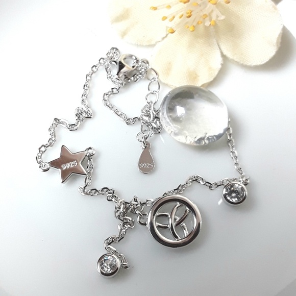 NEW Diamond Sterling Celtic Anklet - Picture 4 of 5